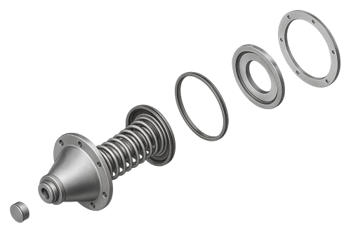 ABU PISTON & NP HEAD ASSY