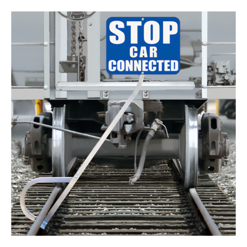 CLAMP-ON SIGN HOLDER
